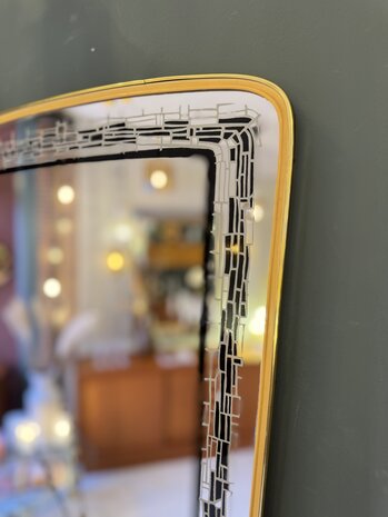 Vintage Rockabilly jaren '50 spiegel moza&iuml;ek | Sprinkelhop