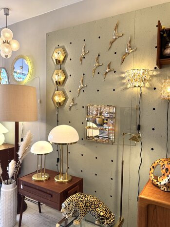 Messing vogel zwaluw zeemeeuw voor aan de wand | Sprinkelhop