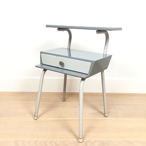 Vintage nachtkastje Auping Rietveld blauw