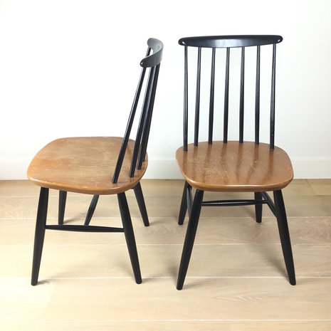 Set jaren '60 Pastoe Spijlenstoelen | Sprinkel + Hop