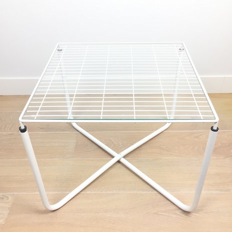 Järpen draadtafel en draadstoel wit Niels Gammelgaard voor Ikea | Sprinkel + Hop