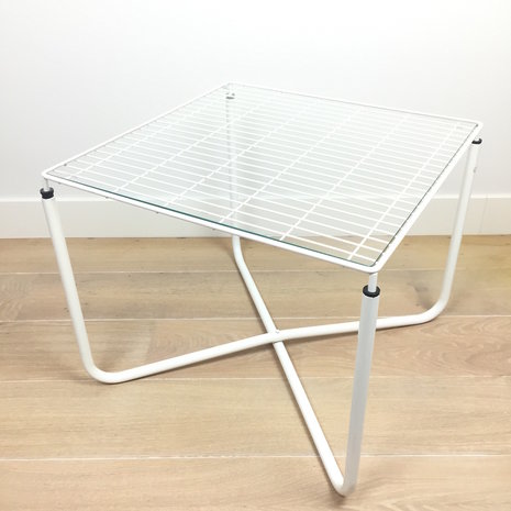Järpen draadtafel en draadstoel wit Niels Gammelgaard voor Ikea | Sprinkel + Hop