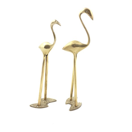 Set messing flamingo s | Sprinkel + Hop