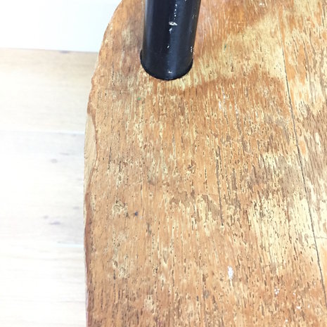 Jaren 60 Pastoe houten spijlenstoel zwart | Sprinkel + Hop