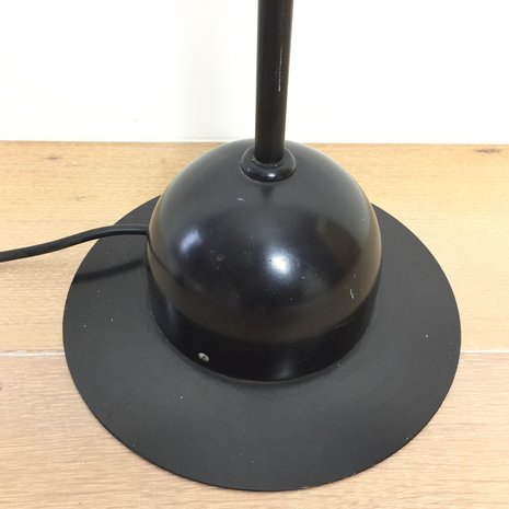 Vintage vloerlamp zwart metaal Hustadt Leuchten | Sprinkel + Hop