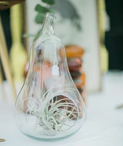 Glazen (hang)pot peer | Sprinkel + Hop