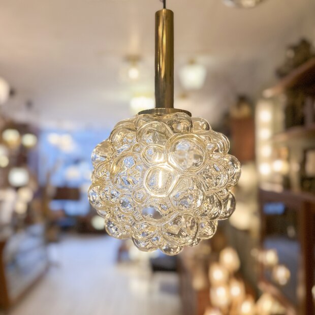 Helena Tynell glazen bubble hanglamp amber 