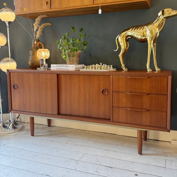 Fristho vintage teak houten dressoir sideboard | Sprinkelhop
