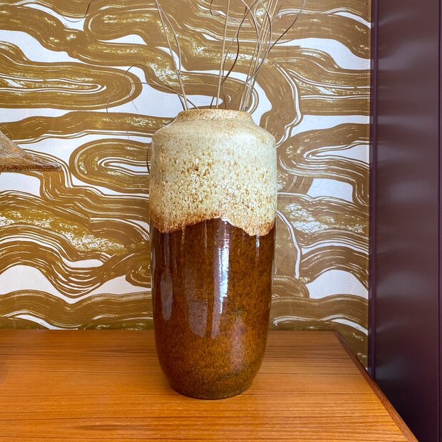 Vintage West-Germany vaas Scheurich Keramik 517-45 | Sprinkelhop