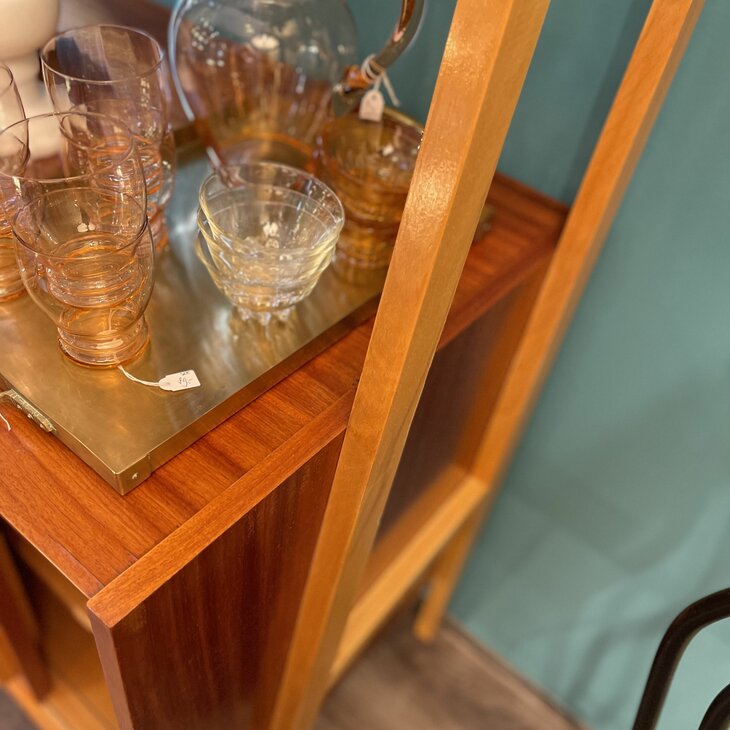 Vintage Tsjechische wandkast Frantisek Jirak voor Tatra Nabytok | Sprinkelhop