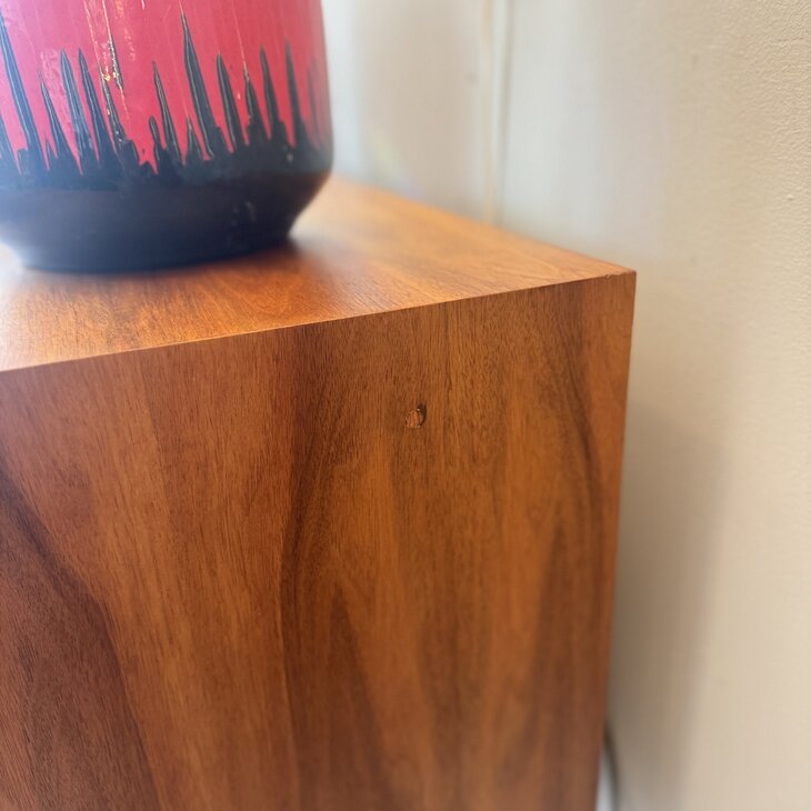 Groot vintage houten dressoir sideboard | Sprinkelhop