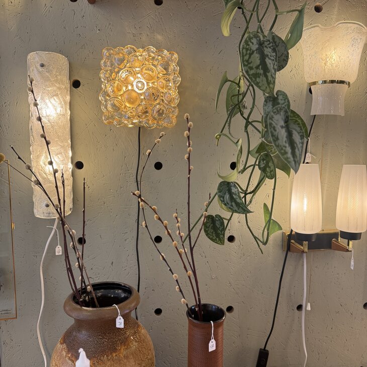 Helena Tynell vierkante amber bubble glazen plafondlamp | Sprinkelhop
