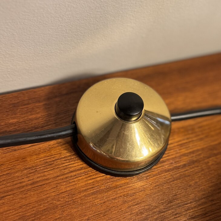 Doria Big Ball kristalglazen tafellamp messing chroom | Sprinkelhop