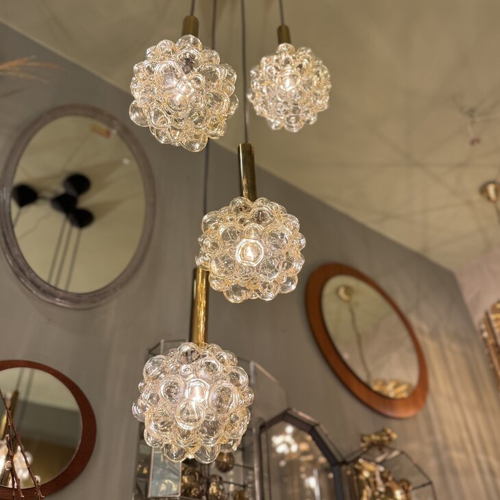 Helena Tynell glazen bubble hanglamp amber | Sprinkelhop