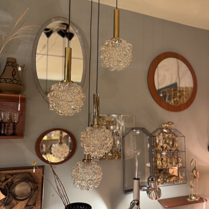 Helena Tynell glazen bubble hanglamp amber | Sprinkelhop