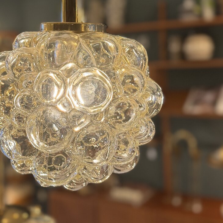 Helena Tynell glazen bubble hanglamp amber 