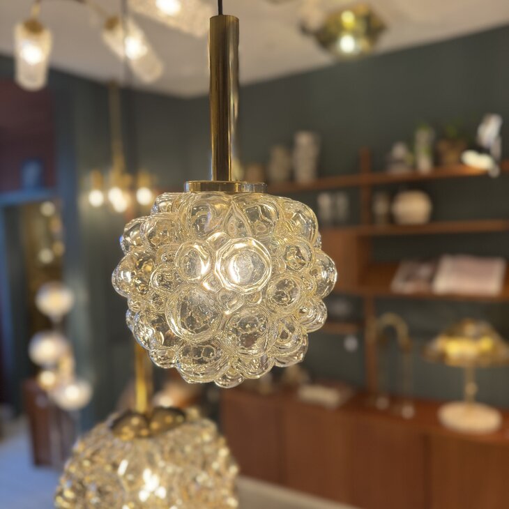 Helena Tynell glazen bubble hanglamp amber 