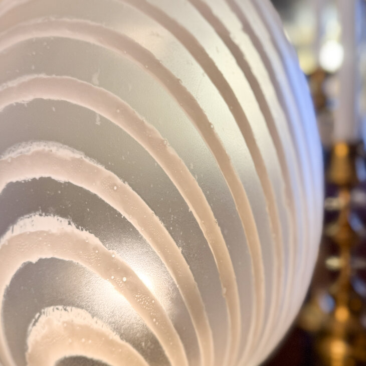 Peill Putzler zebra tafellamp eivorm | Sprinkelhop