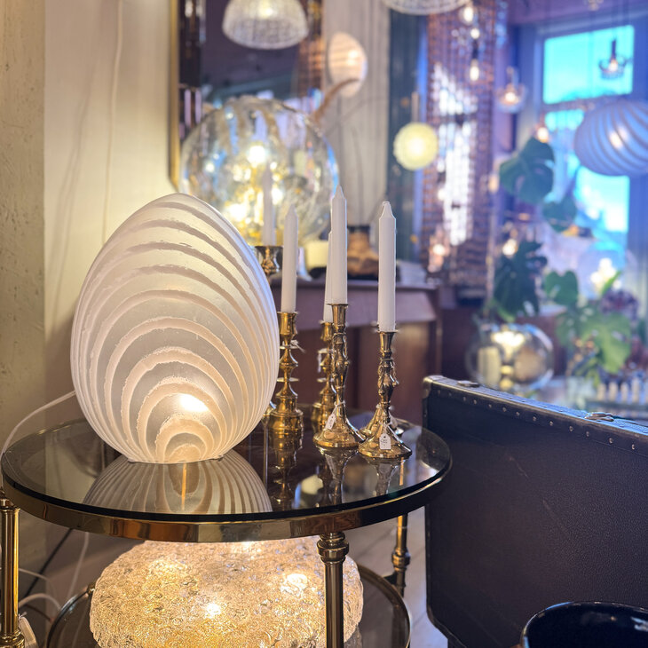 Peill Putzler zebra tafellamp eivorm | Sprinkelhop