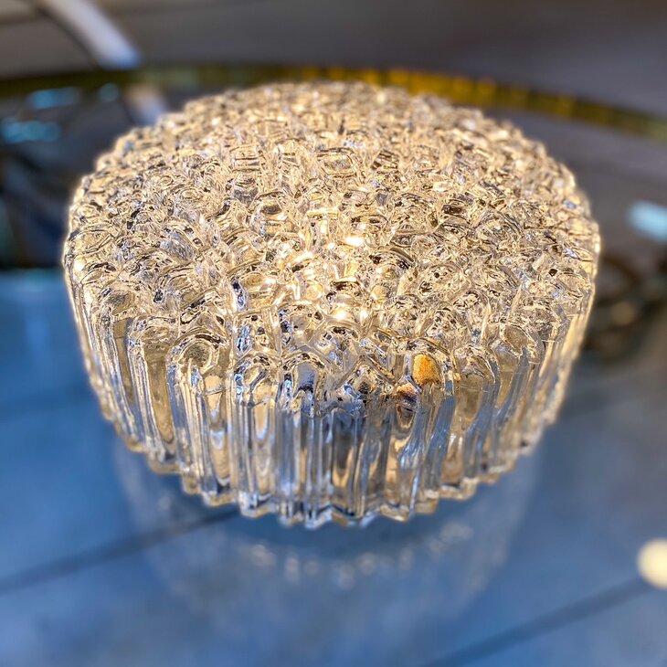 Vintage Glashutte Limburg plafondlamp klein | Sprinkelhop