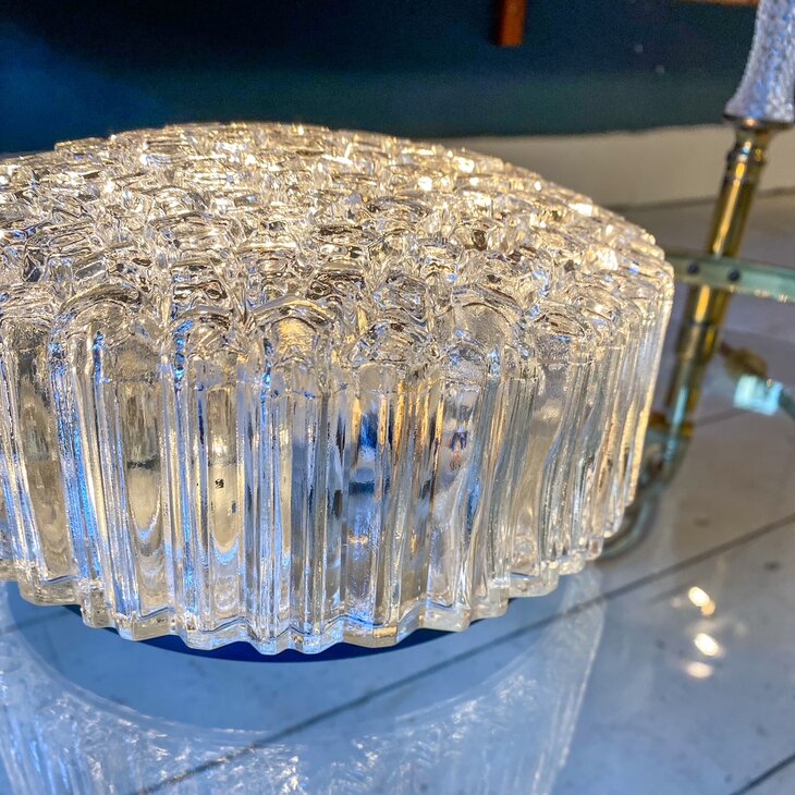 Vintage Glashutte Limburg plafondlamp klein | Sprinkelhop