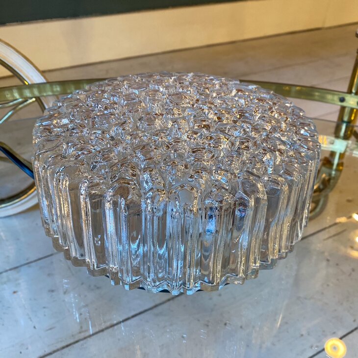 Vintage Glashutte Limburg plafondlamp klein | Sprinkelhop