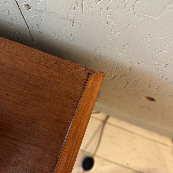 Vintage houten laag dressoir | Sprinkelhop