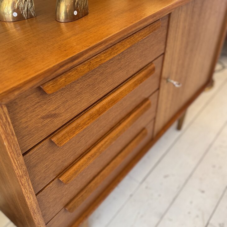 Vintage WK M&ouml;bel teak kastje met lades | Sprinkelhop