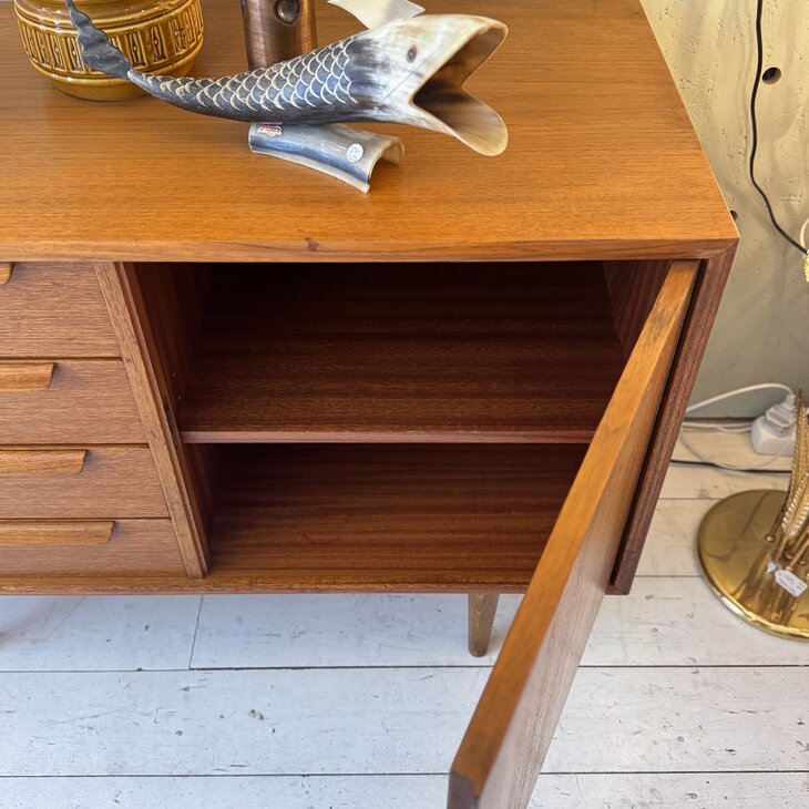 Vintage WK M&ouml;bel teak kastje met lades | Sprinkelhop