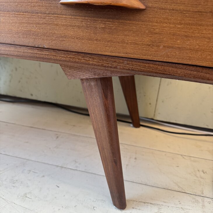 Vintage retro houten ladekastje | Sprinkelhop