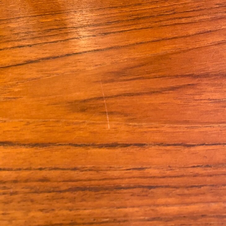 Vintage Arne Vodder voor GV Mobler bureau met zwevend blad | Sprinkelhop