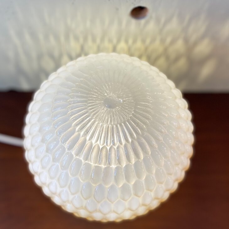 Vintage plafondlamp bol ombre effect bubbels | Sprinkelhop