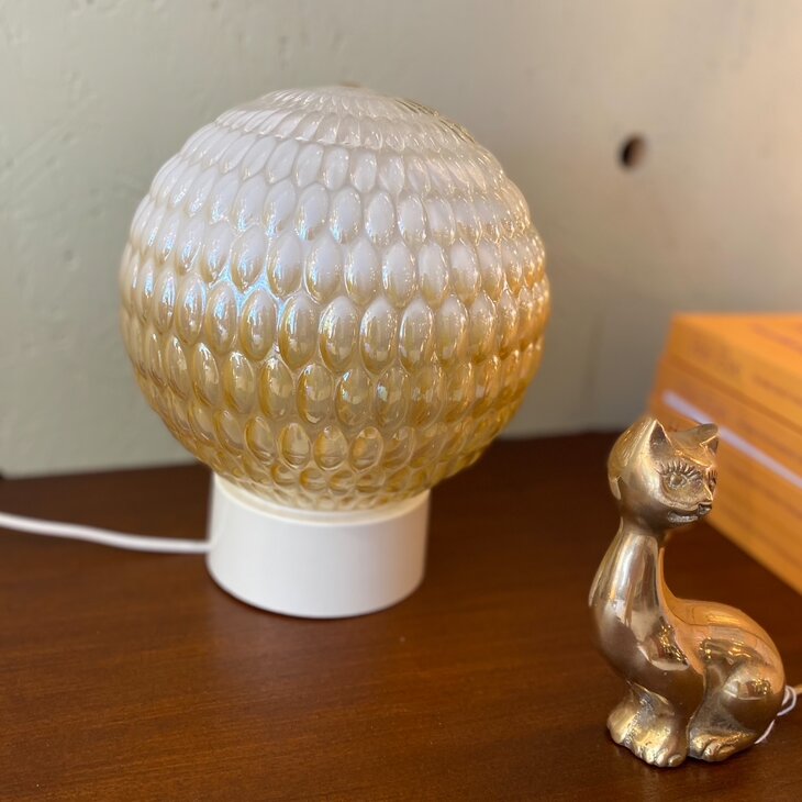 Vintage plafondlamp bol ombre effect bubbels | Sprinkelhop