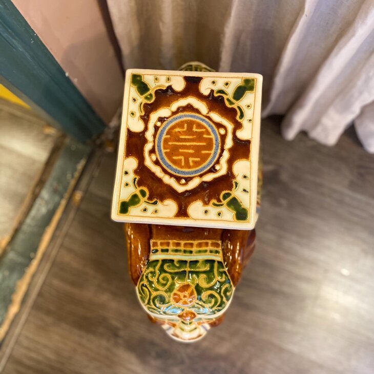 Vintage plantentafel olifant  keramiek | Sprinkelhop