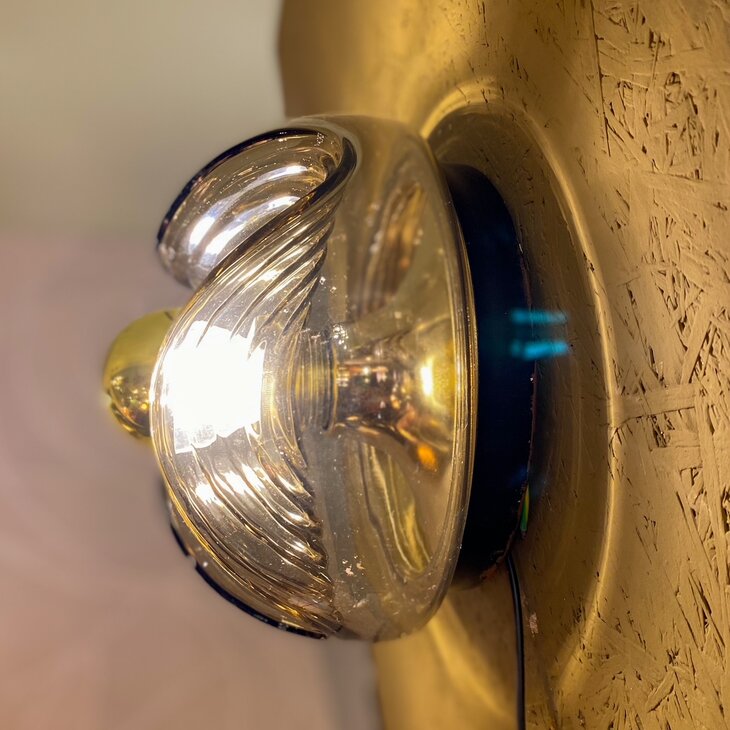 Peill Putzler glazen plafondlamp wandlamp wave futura | Sprinkelhop