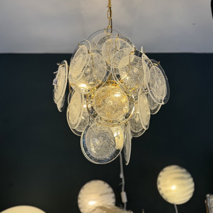 Vintage Italiaanse Vistosi hanglamp groot | Sprinkelhop