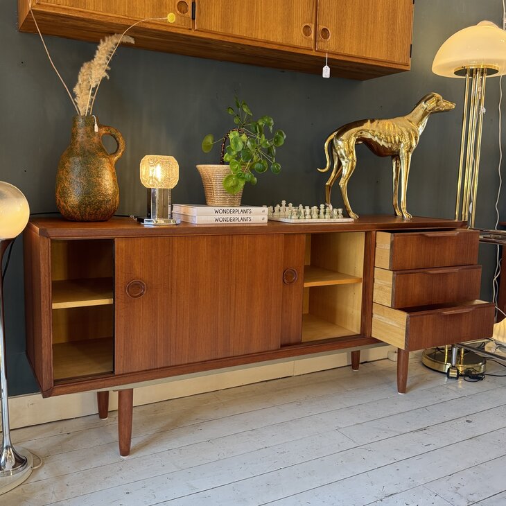 Fristho vintage teak houten dressoir sideboard | Sprinkelhop