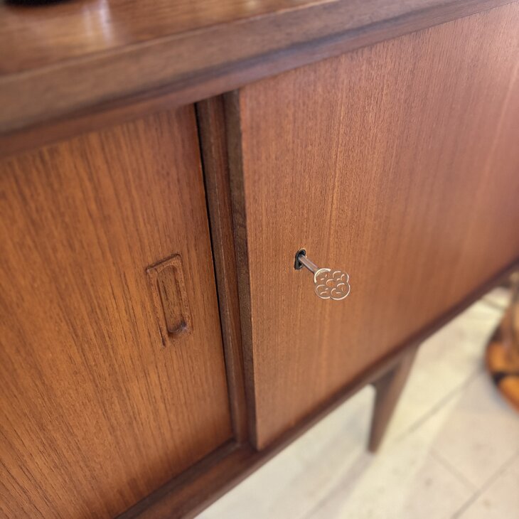 Vintage teak houten dressoir sideboard jaren 60| Sprinkelhop