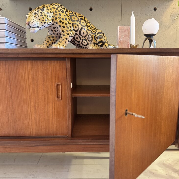 Vintage teak houten dressoir sideboard jaren 60| Sprinkelhop