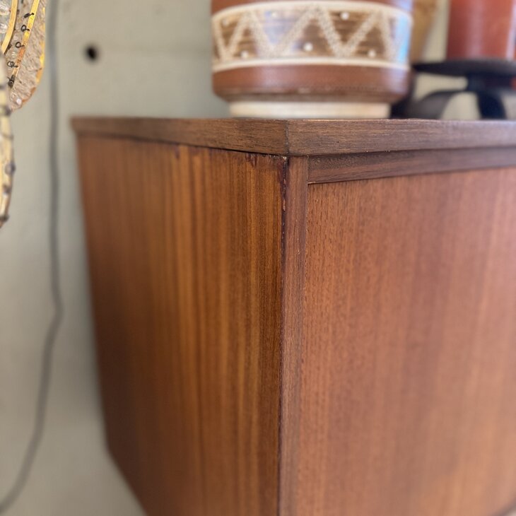 Vintage teak houten dressoir sideboard jaren 60| Sprinkelhop