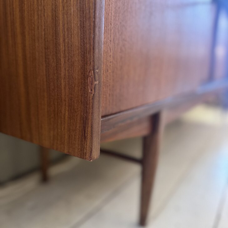 Vintage teak houten dressoir sideboard jaren 60| Sprinkelhop