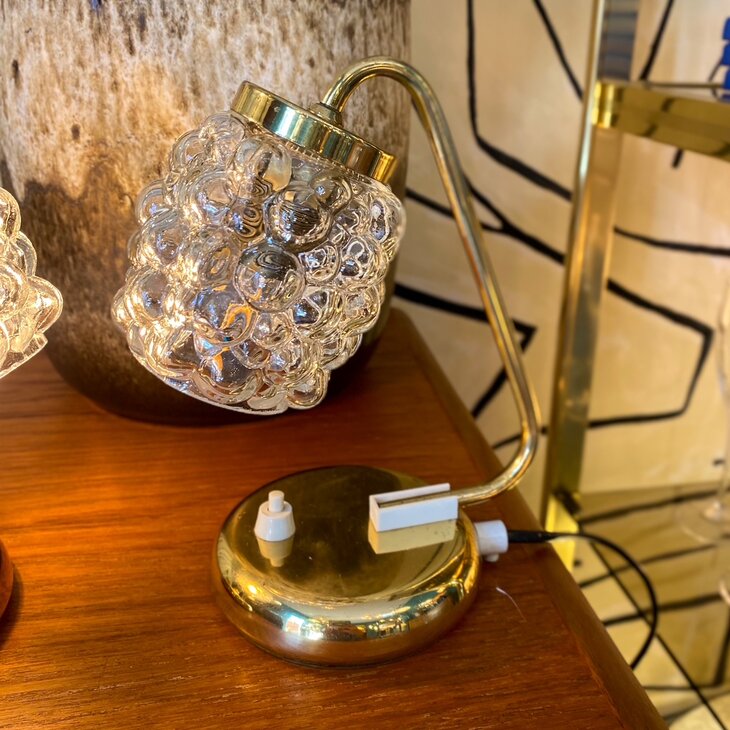 Helena Tynell Glash&uuml;tte tafellampje 1960s | Sprinkelhop