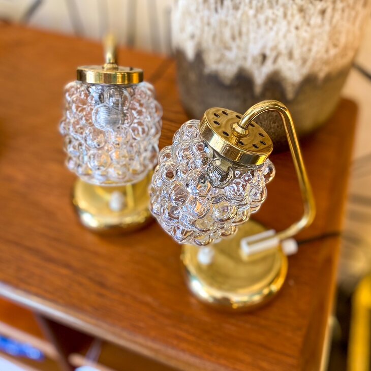 Helena Tynell Glash&uuml;tte tafellampje 1960s | Sprinkelhop