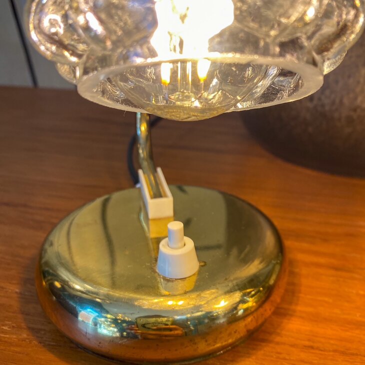 Helena Tynell Glash&uuml;tte tafellampje 1960s | Sprinkelhop