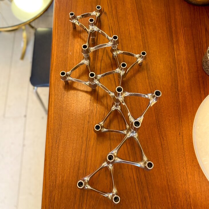 Vintage BMf kandelaar Fritz Nagel Caesar Stoffi Duits 1960s | Sprinkelhop