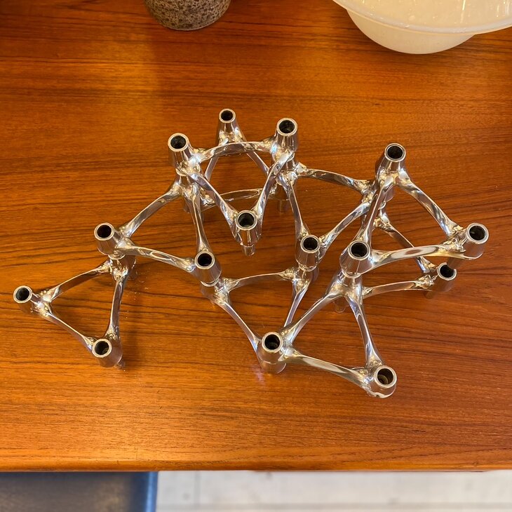 Vintage BMf kandelaar Fritz Nagel Caesar Stoffi Duits 1960s | Sprinkelhop