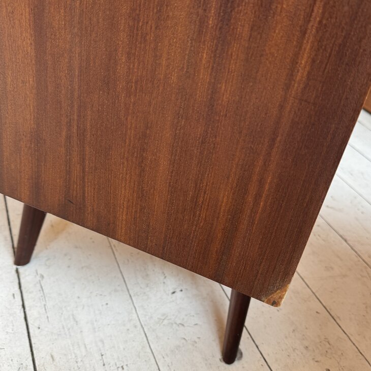 Vintage retro houten ladekastje | Sprinkelhop