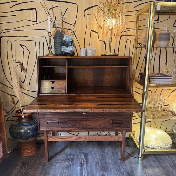 Deense palissander secretaire model 68 Arne Wahl Iversen | Sprinkelhop