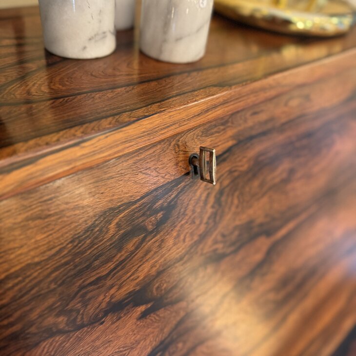 Deense palissander secretaire model 68 Arne Wahl Iversen | Sprinkelhop