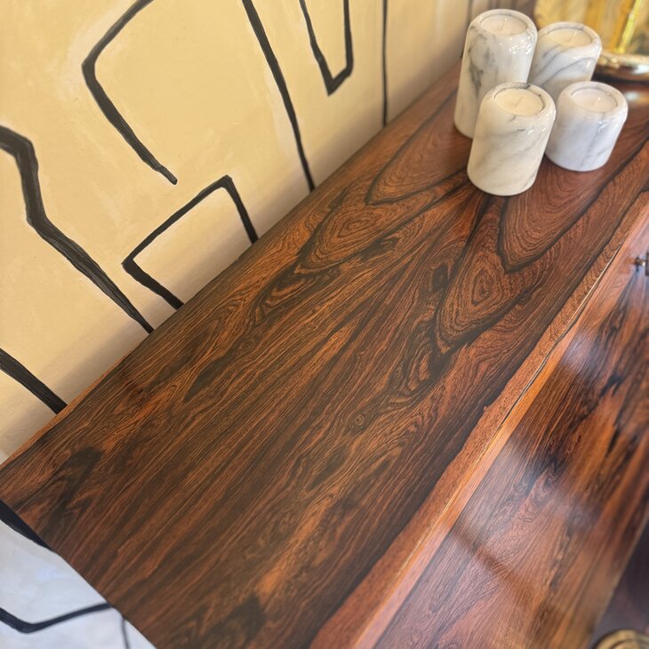 Deense palissander secretaire model 68 Arne Wahl Iversen | Sprinkelhop